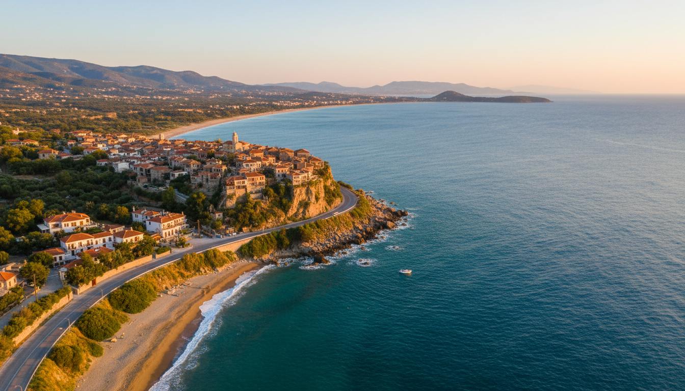 Afytos village Halkidiki